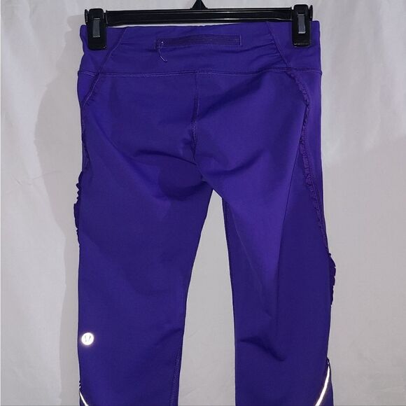 Lululemon Purple Blue Leggings Size 4 - Picture 3 of 7